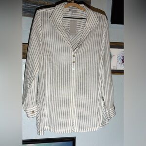 Hinson Wu Beatrice Striped Button-Up Women's Top